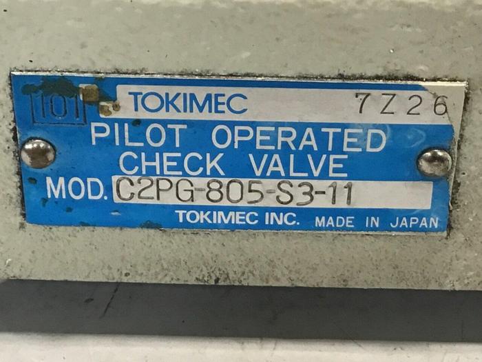 Used TOKIMEC VICKERS Valve C2PG-805-S3-11 Used