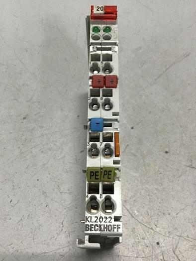 Used BECKHOFF Digital Output Module KL2022 #125213