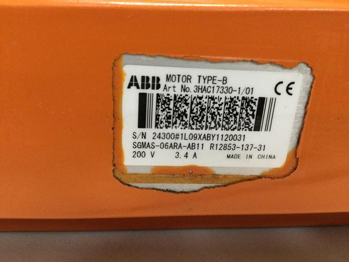 Used ABB Motor Type B 3HAC17330-1/01 Used