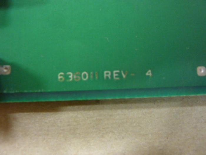Used ALLEN BRADLEY Chassis Board 636011 #46966 DNL SCRAPPED