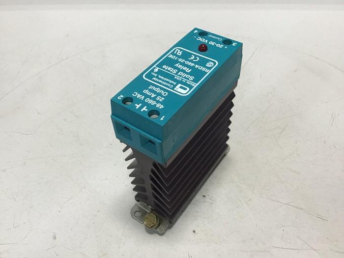 Used CONTINENTAL INDUSTRIES Solid State Relay RSDA-660-25-1DE #138130