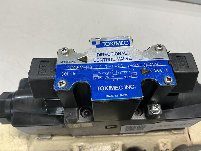 Used TOKIMEC DG5V-H8-3C-7-T-P2-T-84-JA429