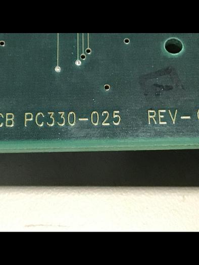 Used VAN DORN Analog Circuit Board 330025 PC330-025 Used