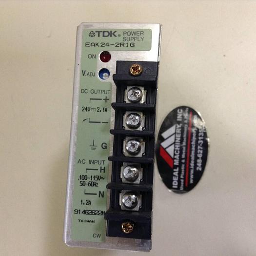 Used TDK Power Supply EAK24-2R1G #73065