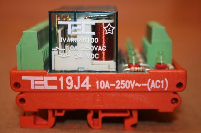 Used TEC Relay & Base 19J4 Used