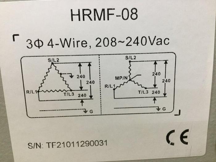 Used METAL FABRICATOR 8 Zone Hot Runner HRMF-08-A1ST