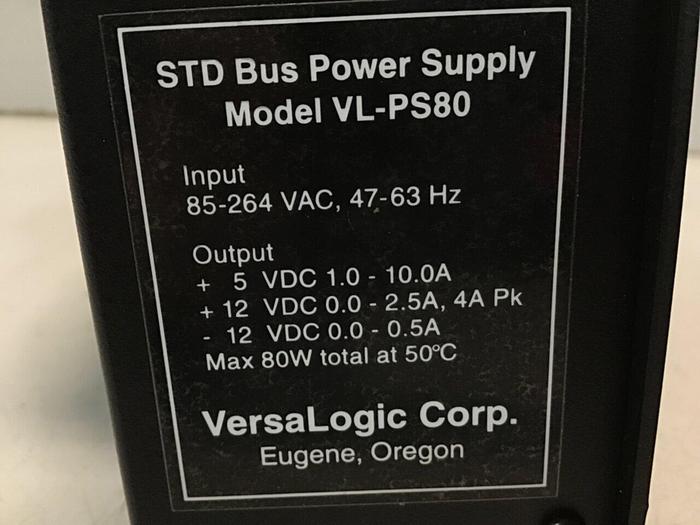 Used VERSALOGIC Power Supply VL-PS80 #133884