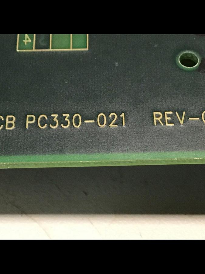 Used VAN DORN Temperature Circuit Board PC330-021 330-021 #120124