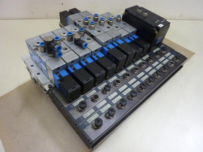 Used FESTO Control Block / Valve Terminal IFB8-02 #52862