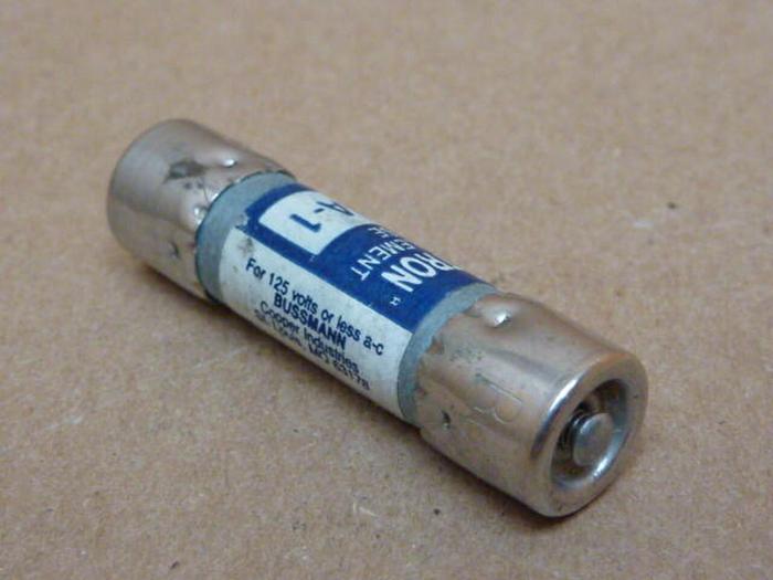 Used FUSETRON 1 Amp Fuse FNA-1 #33695