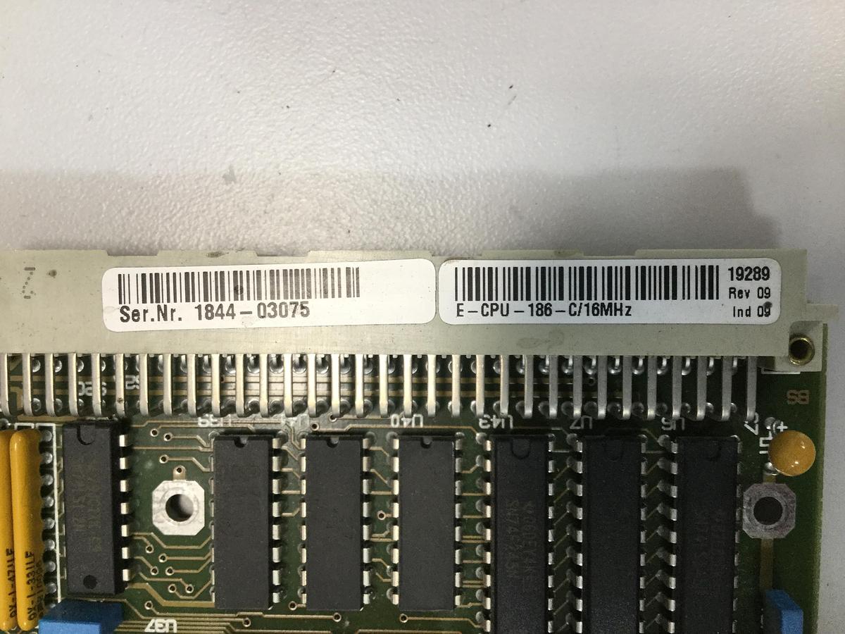 Used KEBA Circuit Board E-CPU-186-C D1844A-1 USED