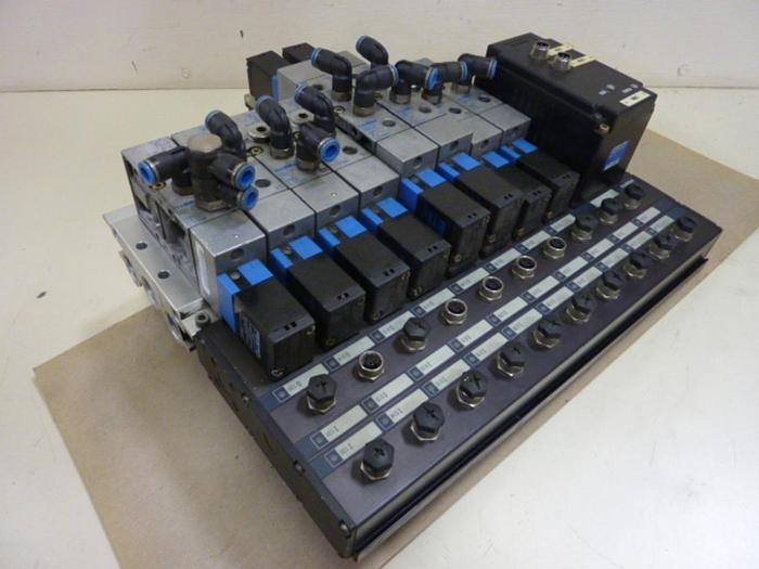 Used FESTO Control Block / Valve Terminal IFB8-02 #52869