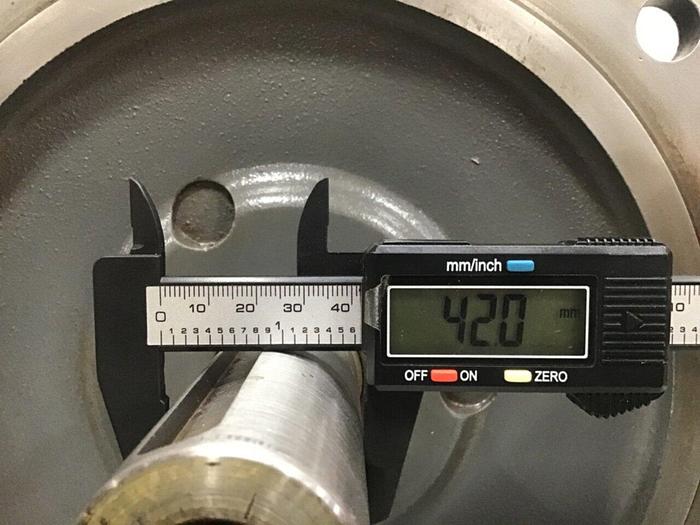 Used BROOK HANSEN 15 HP AC Motor W-DA160MJD #128595