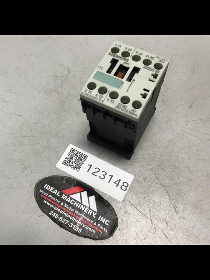 Used SIEMENS Contactor 3RT1016-1BB42 USED