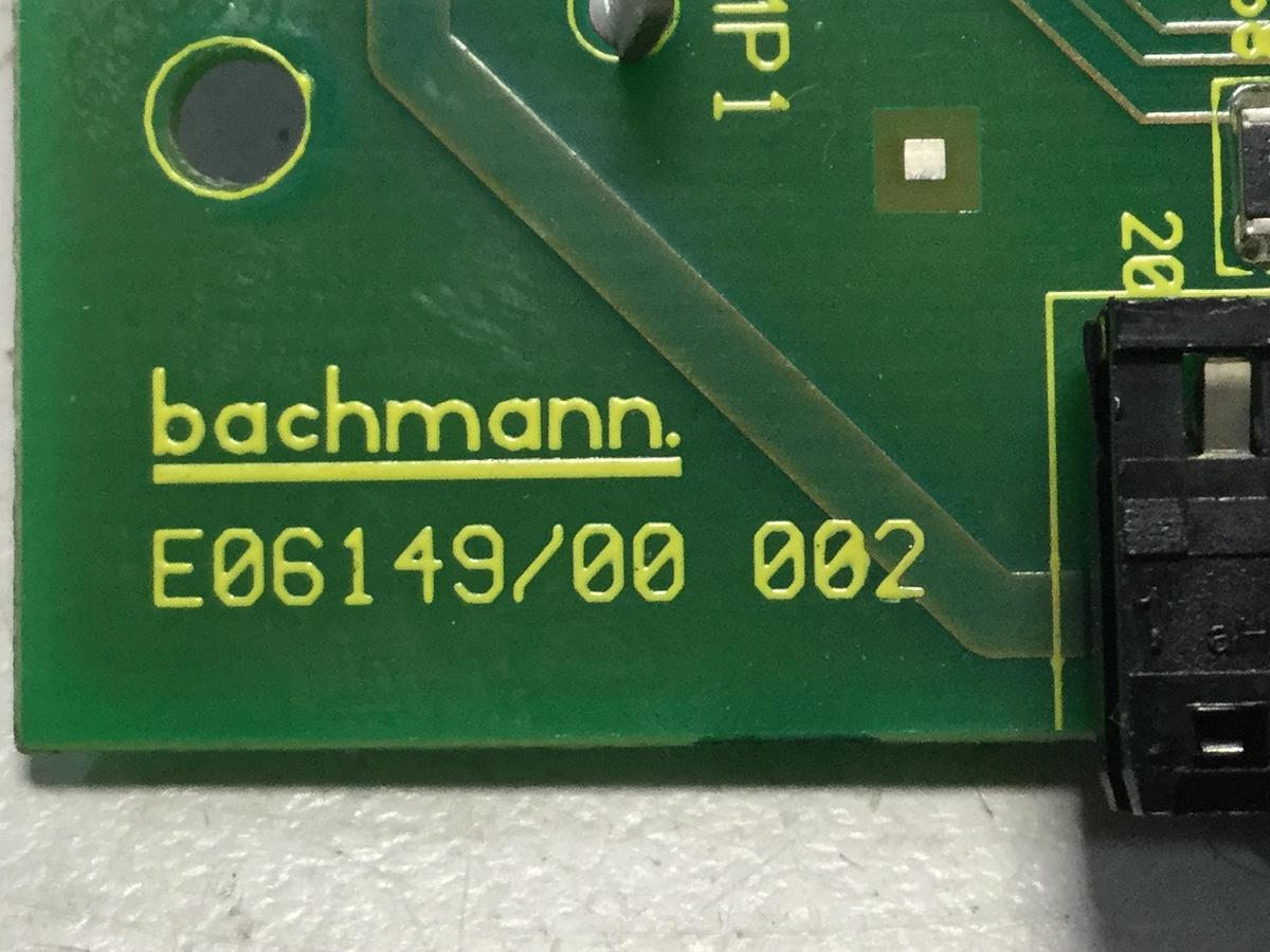 Used BACHMANN ELECTRONIC Output Card CA16/P2.5S E06149/00 002 USED