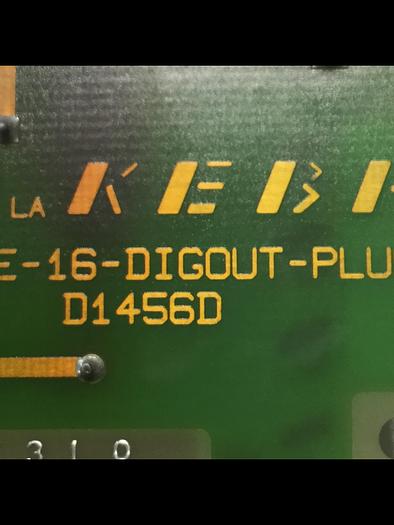 Used KEBA Engel Output Board E-16-DIGOUT-PLUS D1456D Used