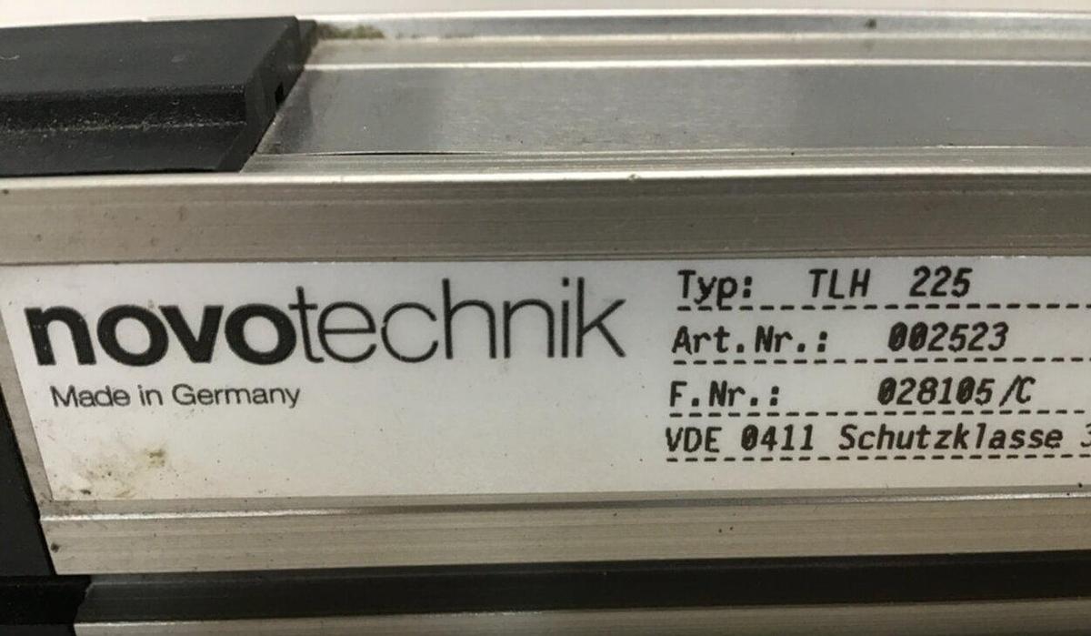 Used NOVOTECHNIK Position Transducer TLH225 Used