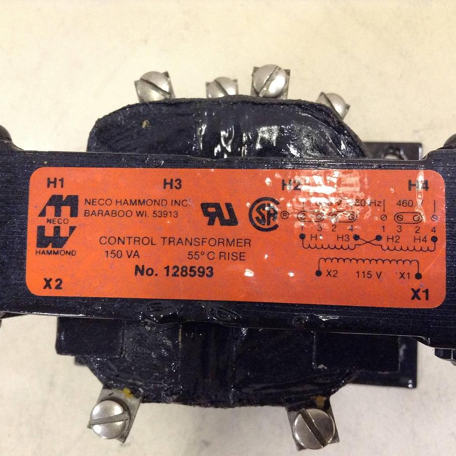 Used NECO HAMMOND 0.15 kVA Transformer 128593 Used