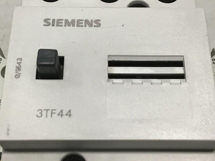 Used SIEMENS Contactor 3TF4422-0A #114343