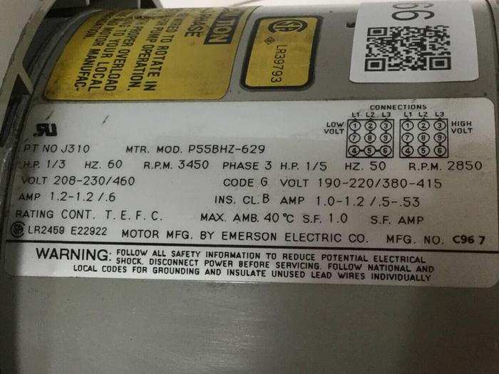 Used CONAIR FRANKLIN Blower R2303A-30 #99715