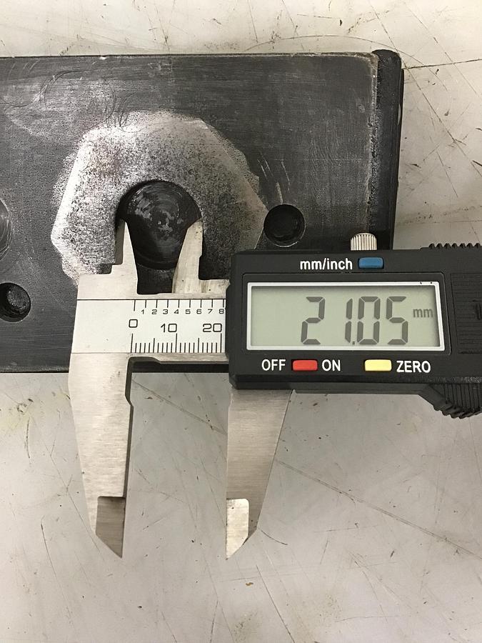 Used VAN DORN 340978AST Center Platen Shoe Assembly Used #142853