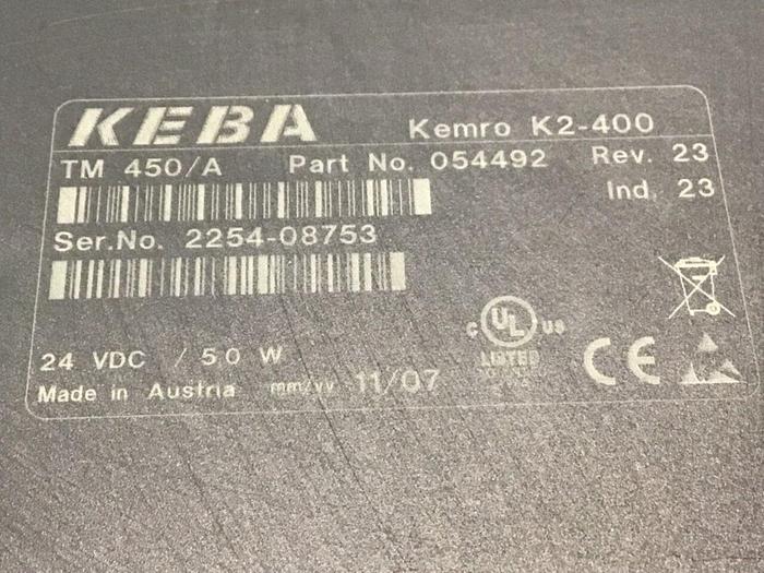 Used KEBA Module TM450/A #143911
