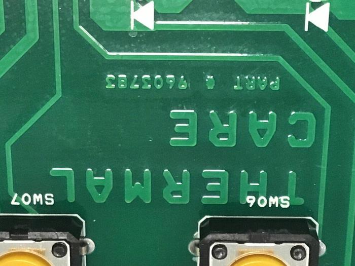 Used THERMAL CARE Circuit Board 785A224U02 #124729