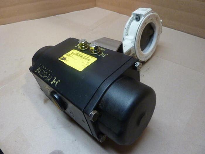 Used KEYSTONE Pneumatic Actuator F79D-024M #30400