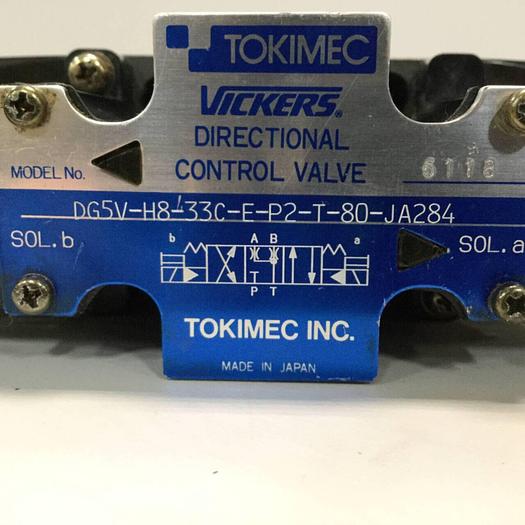 Used VICKERS Directional Control Valve DG5VH833CEP2T80JA284 #92309