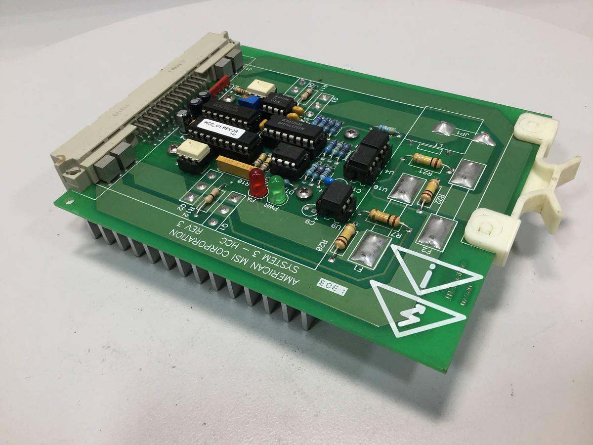Used AMERICAN MSI Control Board C3201.010.045 Used 