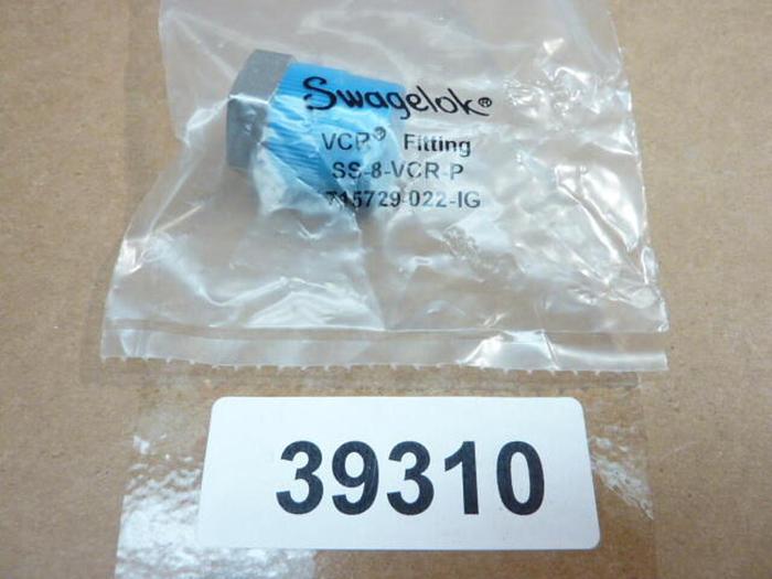 SWAGELOK Plug Fitting SS-8-VCR-P NEW #39310