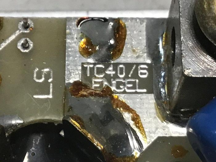 Used ENGEL Heater Triac Module TC25/40 TC40/6 #124320
