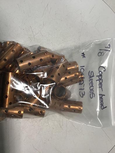 Used BOYAR-SCHULTZ Copper Sleeves QTY: 29 104273 #124960