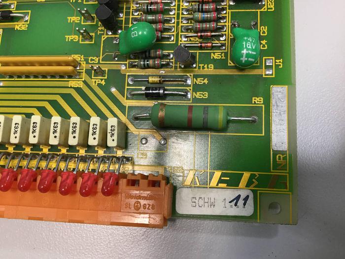 Used KEBA Engel Output Board E-16-DIGOUT-PLUS D1456D Used