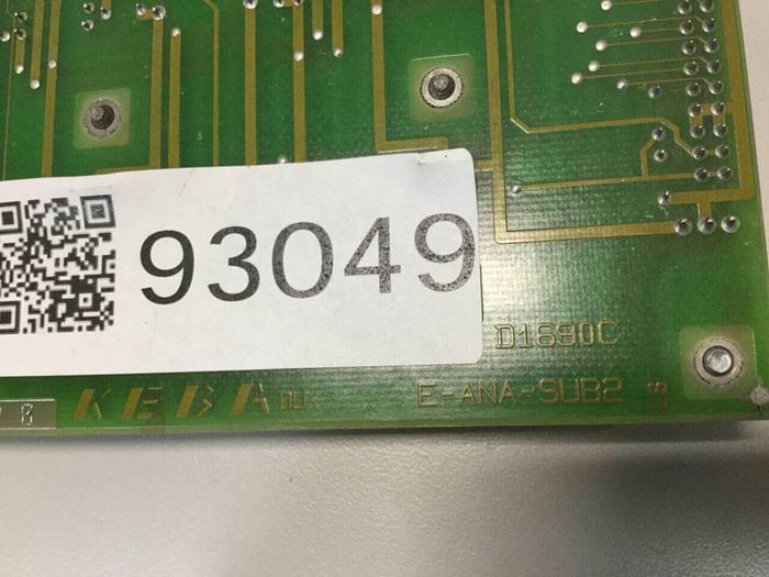 Used KEBA Circuit Board E-ANA-SUB2 D1690C Used