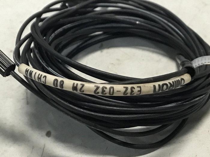 Used OMRON Fiber Optic Sensor E32-D32 #128668
