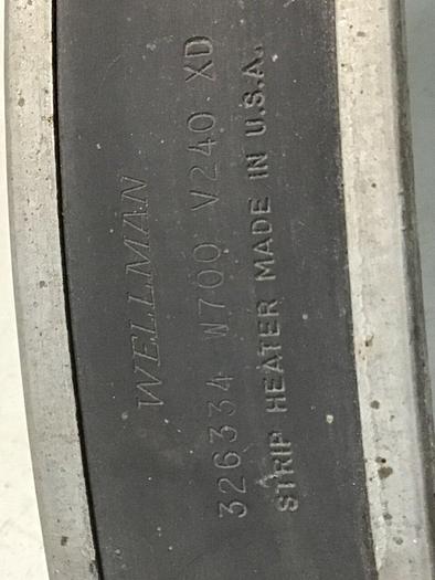 Used WELLMAN 700 Watt Heater Band 326334 700W #125866