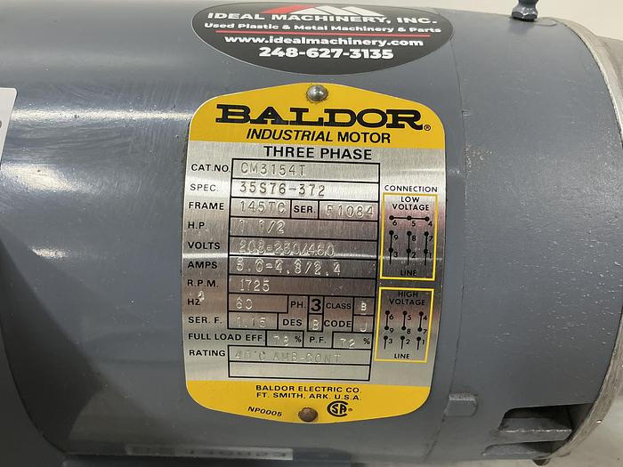 Used BALDOR CM3154T