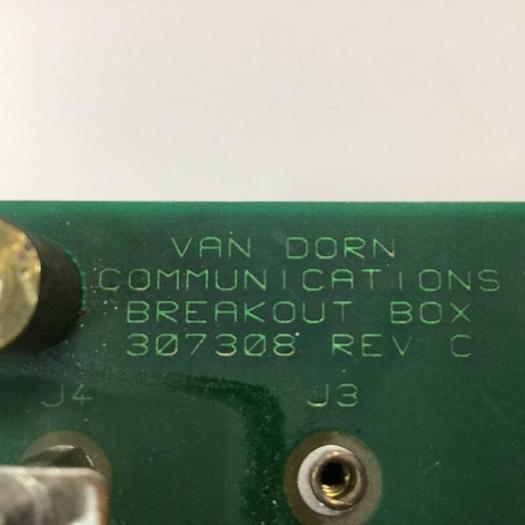 Used CINCINNATI MILACRON Communications Breakout Board 307308 #92894