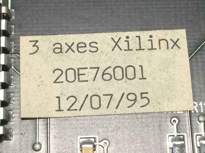 Used SEPRO ROBOTIQUE Circuit Board 20E76001 Used