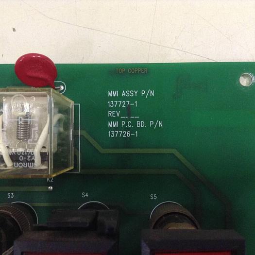 Used MOTOMAN ROBOTICS Safety Relay Board 137726-1 #77035