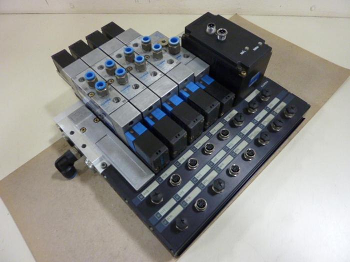 Used FESTO Control Block / Valve Terminal IFB8-02 #52784