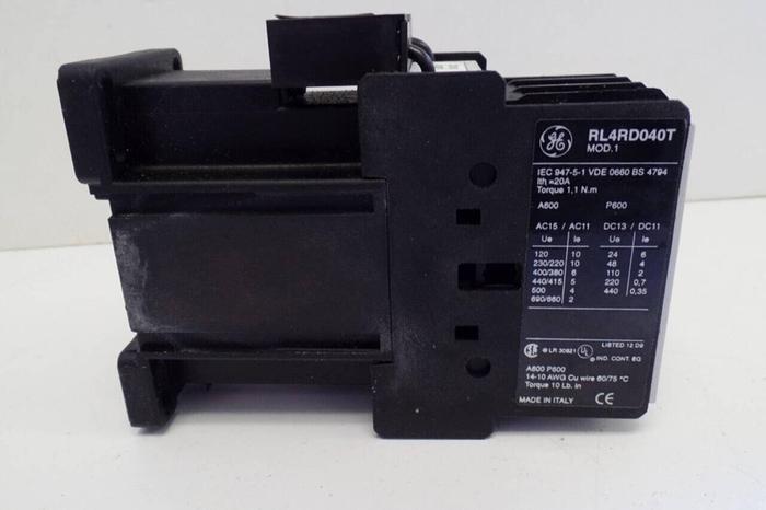 Used GENERAL ELECTRIC / GE Relay RL4RD040T #60385