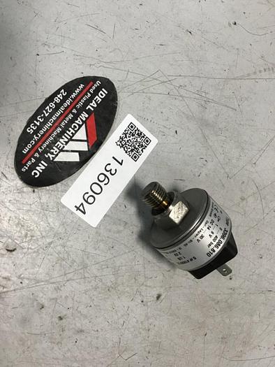 Used TECSIS Pressure Sensor 3396.086.810 #136094