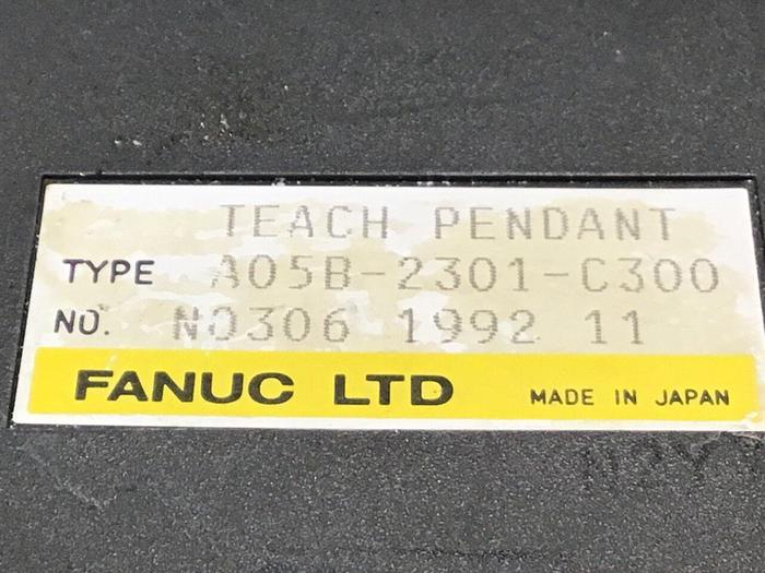 Used FANUC Teach Pendant A05B-2301-C300 Used