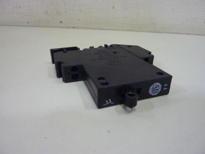 Used ALLEN BRADLEY 4 Amp Circuit Breaker 1492-GS1G040 SER A #64319