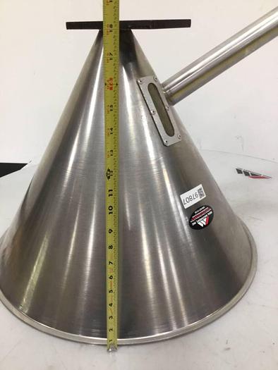 Used METAL FABRICATOR Hopper HOPPER18IN #97807