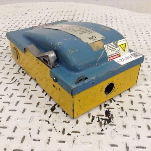 Used SIEMENS 30 Amp Disconnect Switch F351 #84521