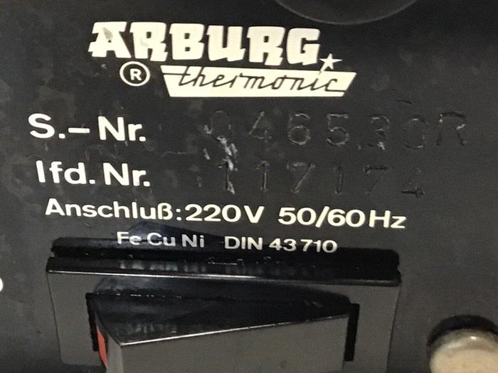 Used ARBURG Temperature Control FF10G250/500 USED #119507