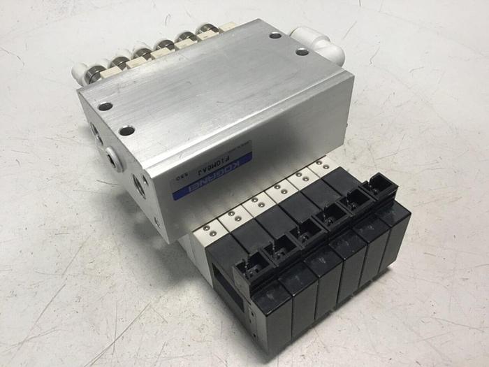 Used KOGANEI Solenoid w/ Valves F10M7AJ #120918